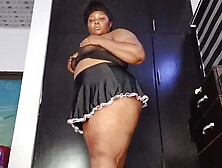 Thick Thighs Ebony Babe Solo Orgasm