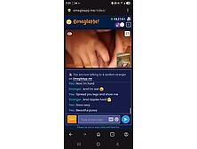 Omegle Indian oils big tits