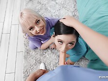 Hot Nurses Get Gooey - Jazlyn Ray And Jasmine Wilde