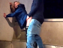 Mia Adler - Picked-up A Lovely Blonde Teen And She Treated Me With A Quick Blowie And Fuck In The Stairwell (18+)