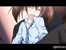 Mature Hentai master smashing teen pussy