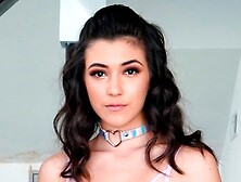 Sensual and slutty teen Brooklyn Gray knows how to suck