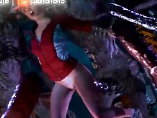 Adventurous brunette joins forces with 3D monster wendigo for a hardcore anal adventure in season