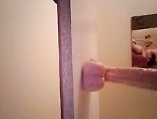 Amateur Wife Fucking Huge Dildo While Sucking Dick