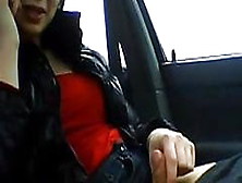 Tranny In A Car