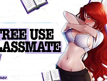 Free-Use Nerdy Gal Screwed In The Library - Manga Asmr Audio Roleplay Yumprincess