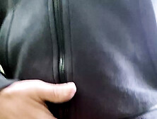 Bulging,  Flapping Exposed And Pissing While Walking