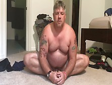 Naked Dad Bod Stretching