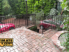 POINT OF VIEW - Horny fuck trio with slutty talking brunettes Adriana Chechik and Abigail Mac