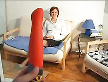 Fantastic Dildo Insertion