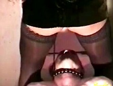 Glamorous sweet thing at hardcore movie