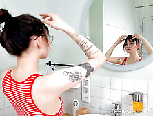 Orgasming in the Shower