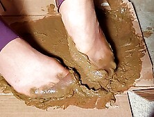 slowmotin sexy brown pantyhose full shitty asian