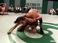 Dragon,  Ariel,  Beretta,  Lyla: The Hottest Girl On The Net Battle In A Non-Scripted Tag Team Event - Kink