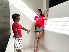 Dwarf Fucks Rich Pregnant Stepsister and Fills Her with Milk - Big Natural Tits Latina Teen