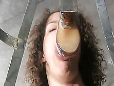 BDSM dildo gagging whore 6