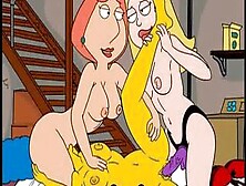 Griffins And Simpsons Cartoon Sex