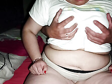 Beautiful Natural Tits with Piercing