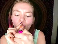 Joi in Spanish with a Young Blonde Gringa - Solo Masturbation