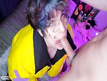 Trap Blowjob,  Sissy,  Cosplay Blowjob