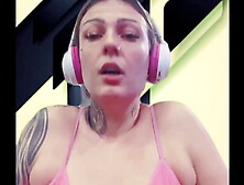 I was all sweaty,  my cunt was dripping and I was crazy with lust at the gym.  I called my friend to come take a shower with me in