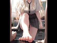 Anime Captions - The Pungent Taste of Defeat: Licking the Unwashed Feet of your Rival