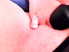 Masturbated with a sex-toy until my neighbour came and this babe started licking my cunt hard,  eating my