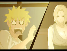 Tsunade in steamy anime hentai scenes