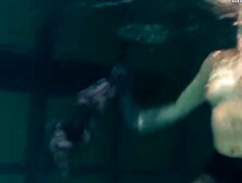 Hot swimming pool teen girl Bulava stripping nude