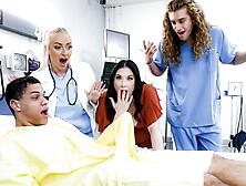 Brilliant Elana Bunnz and Ivy Mae Lynn's blowjob dirt