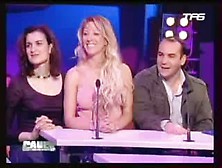 Strip on French TV
