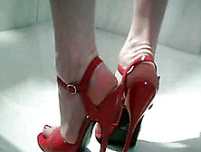 Tranny Red Heels