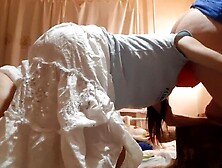 3 Way lick each other's pussies and asses