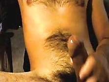 Sexy Hairy Young Latino With Beautiful Uncut Dick