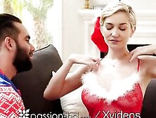 Passion-Hd Skye Blue Give Naughty Gift On Christmas