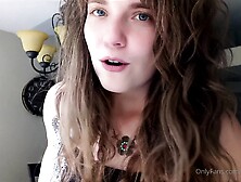 Curly Blonde Teen Records Solo Dildo Masturbation More at