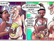 Giving the older boy a bath - The Dirty Home Tittle 7