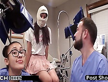 Human Guinea Pig Gets Mandatory Hitachi Orgasms From Nurse - Patient 135
