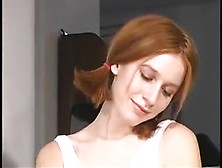 Pantyhose and leotard tease 2