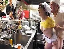 Mimi Asuka Fucked In A Restaurant In Public