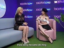 Vane Medina- Lalin girl Large Ass Comes on the Podcast to Talk...  and Ends Up Banging and Groaning with a Stranger