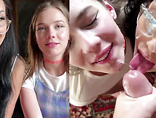 Venus's Blonde Heat Ignites in Wild Intimate Watching Passion