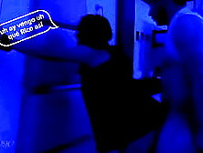 For acting like a hawt floozy,  that guy punishes me; I tell him to beat the cuckold's milk for me.