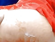 ONION BOOTY EBONY BABE POUNDS HER HAIRY PUSSY AND ASS