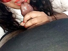 Indian Sweet Student Swallowing Teacher’s Prick after Class