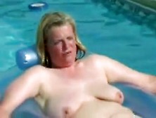 bbw mature swimming pool