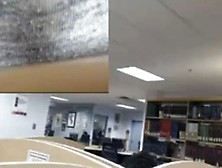 amateur masturbating in public library