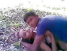 Desi Village Girl Outdoor Threesome Sex With Neighbors
