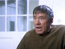 Best CMNF in classic German comedy. Stripping naked and ENF