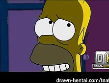 DRAWN MANGA - Simpsons Porn - Sex Night